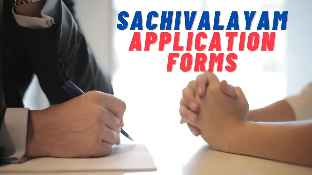 Grama Ward Sachivalayam Application Forms
